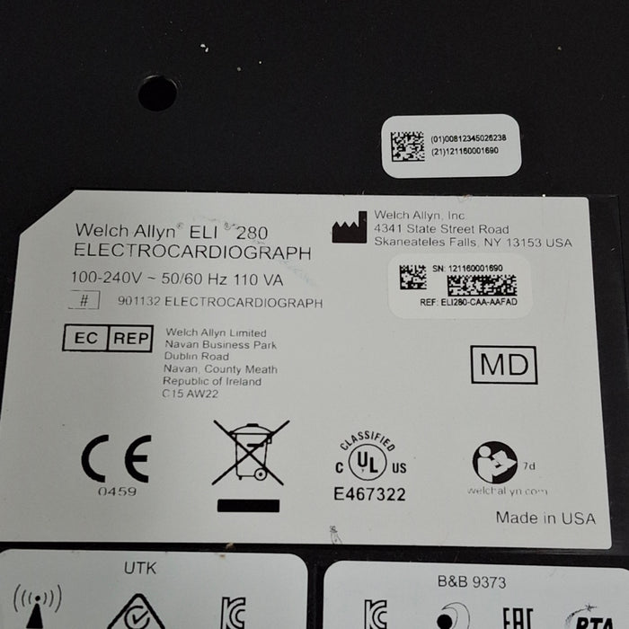 Mortara Mortara Eli 280 ECG Cardiology reLink Medical