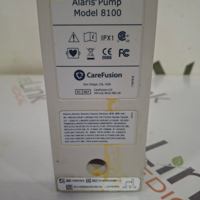 CareFusion Alaris 8100 LVP Infusion Pump Module