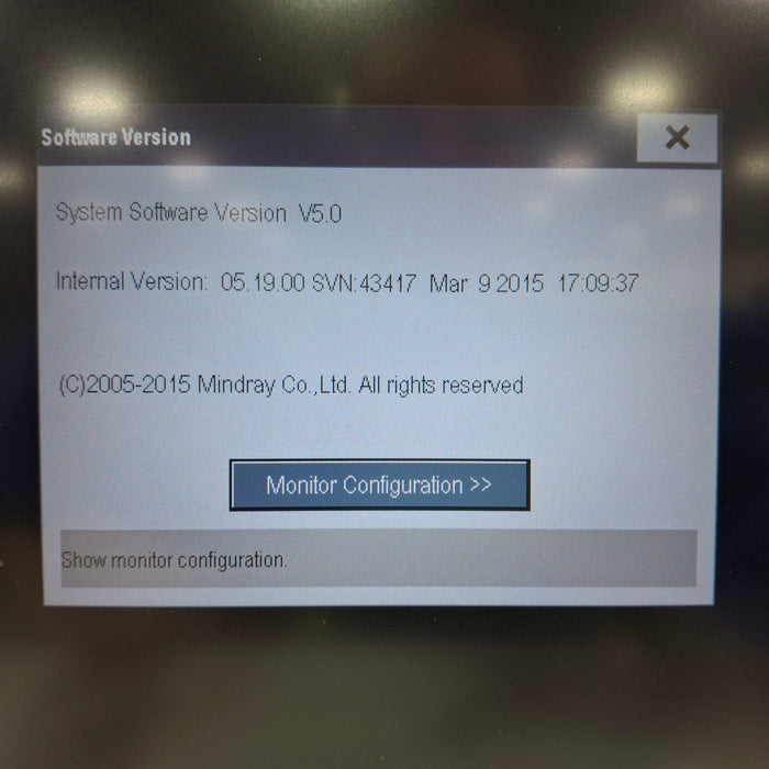 Mindray Mindray Passport 17M Patient Monitor Patient Monitors reLink Medical