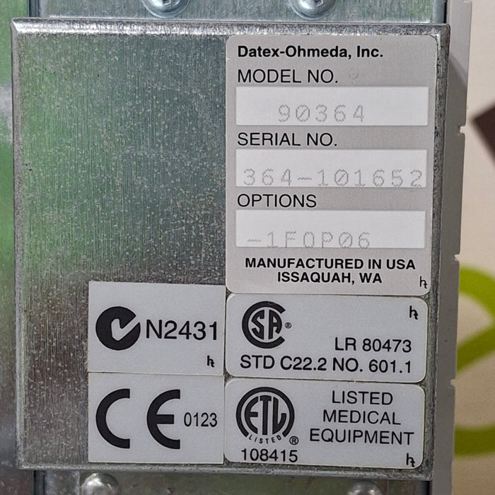 Spacelabs Healthcare 90364 Patient Monitor