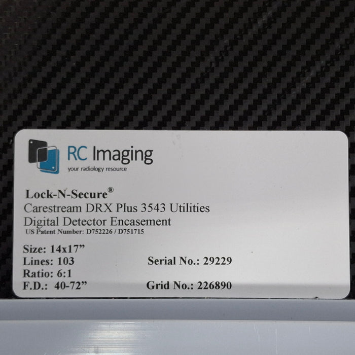 Carestream Health, Inc. Carestream Health, Inc. DRX Plus Wireless Detector X-Ray Equipment reLink Medical