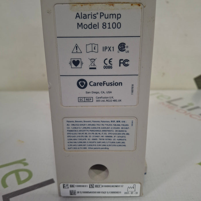 CareFusion Alaris 8100 LVP Infusion Pump Module