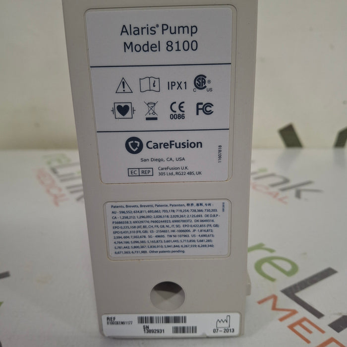 CareFusion Alaris 8100 LVP Infusion Pump Module