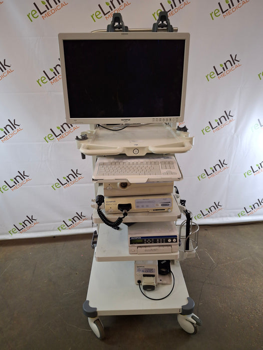 Olympus Olympus CV-180/CLV-180 Video Endoscopy System Flexible Endoscopy reLink Medical