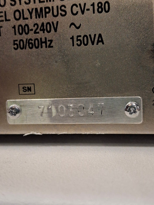 Olympus Olympus CV-180/CLV-180 Video Endoscopy System Flexible Endoscopy reLink Medical