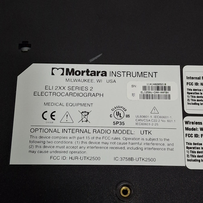 Mortara Mortara Eli 250c ECG Cardiology reLink Medical