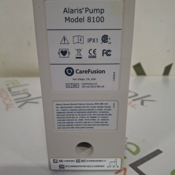 CareFusion Alaris 8100 LVP Infusion Pump Module