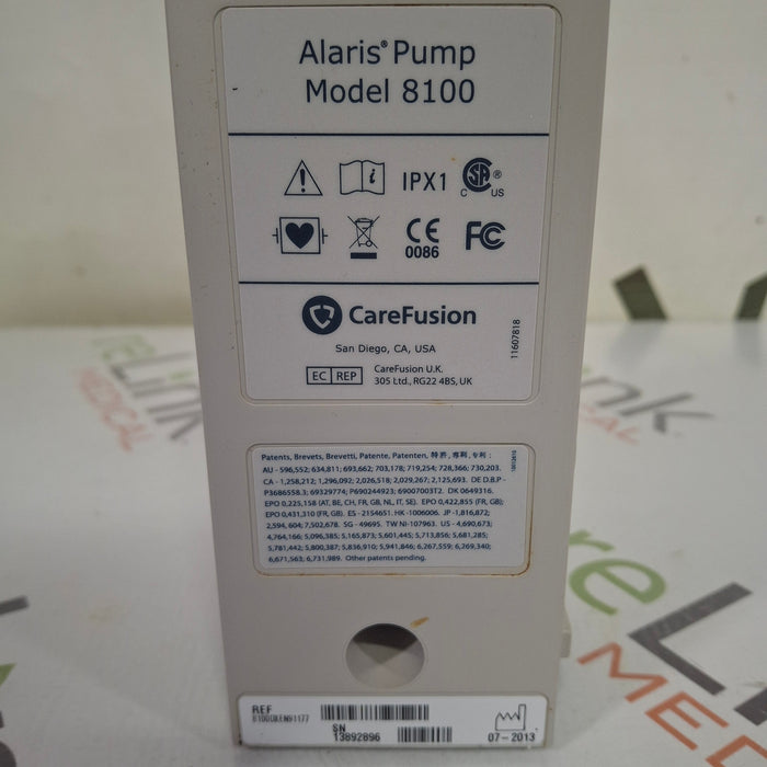 CareFusion Alaris 8100 LVP Infusion Pump Module