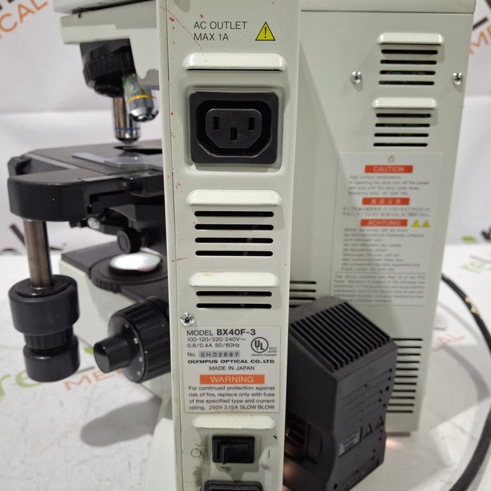Olympus Olympus BX40F-3 Microscope Lab Microscopes reLink Medical