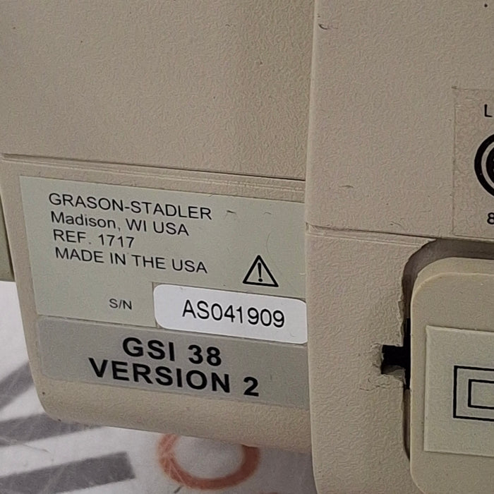 Grason Stadler Grason Stadler GSI 38 Auto Tympanometer Audiology reLink Medical