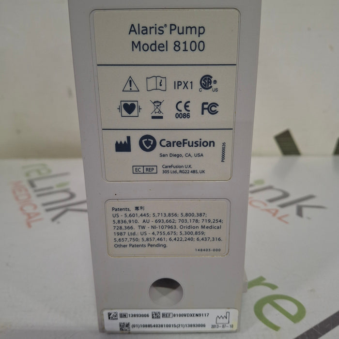 CareFusion Alaris 8100 LVP Infusion Pump Module