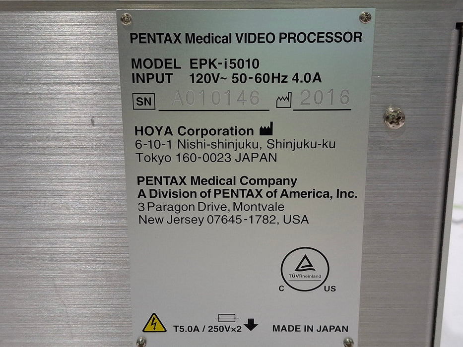 Pentax Medical Pentax Medical EPK-i5010 Video Processor Light Source Flexible Endoscopy reLink Medical