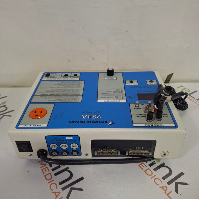 Dynatech DNI Nevada Dynatech DNI Nevada 234A Safety Analyzer Test Equipment reLink Medical