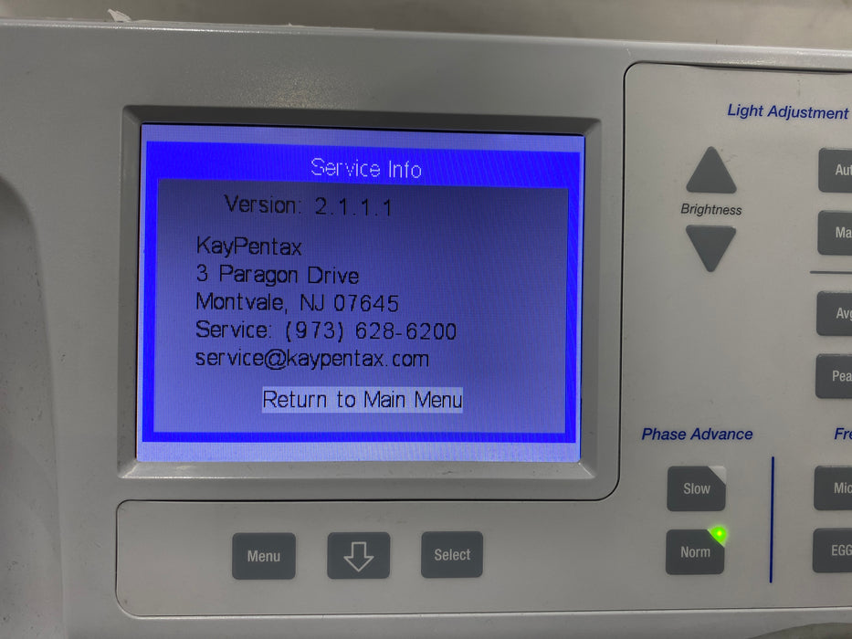 KayPentax KayPentax 9400 Laryngeal Strobe Light Source Surgical Equipment reLink Medical