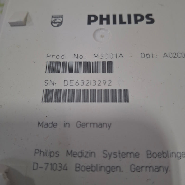 Philips M3001A-A02C06 OxiMax SpO2, NIBP, ECG, Temp, IBP MMS Module