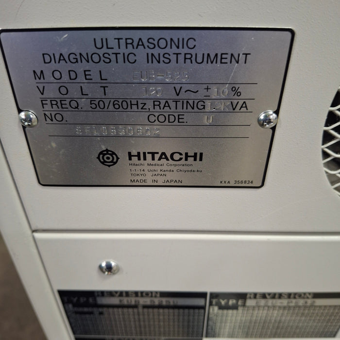 Hitachi Hitachi EUB 525 Ultrasound Ultrasound reLink Medical