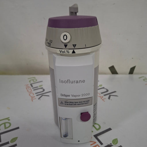 Draeger Medical Draeger Medical Vapor 2000 Isoflurane Vaporizer Anesthesia reLink Medical