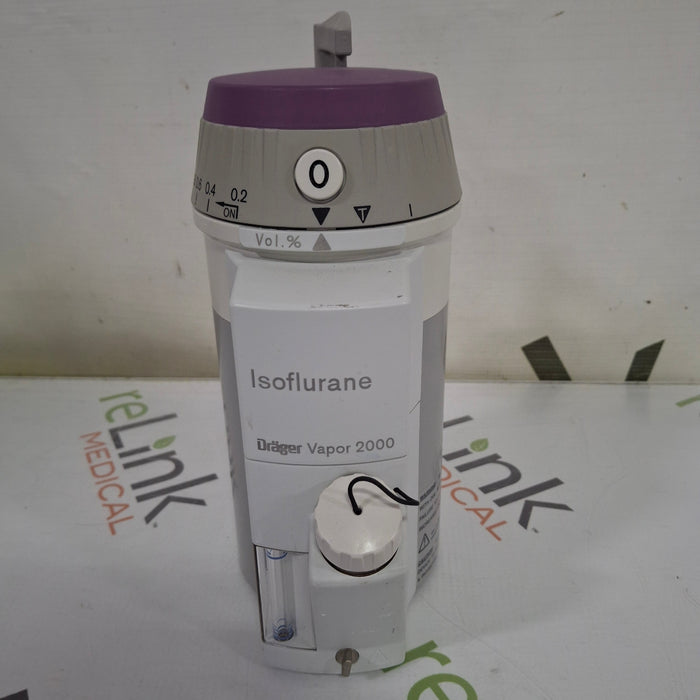 Draeger Medical Draeger Medical Vapor 2000 Isoflurane Vaporizer Anesthesia reLink Medical