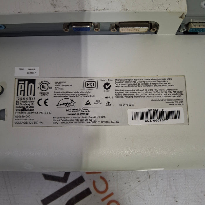 Elo Touch Solutions Elo Touch Solutions ET1820L 18" Touch Screen Monitor Computers Tablets & Networking reLink Medical