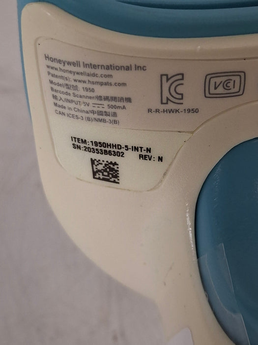 Honeywell Xenon 1950H Barcode scanner