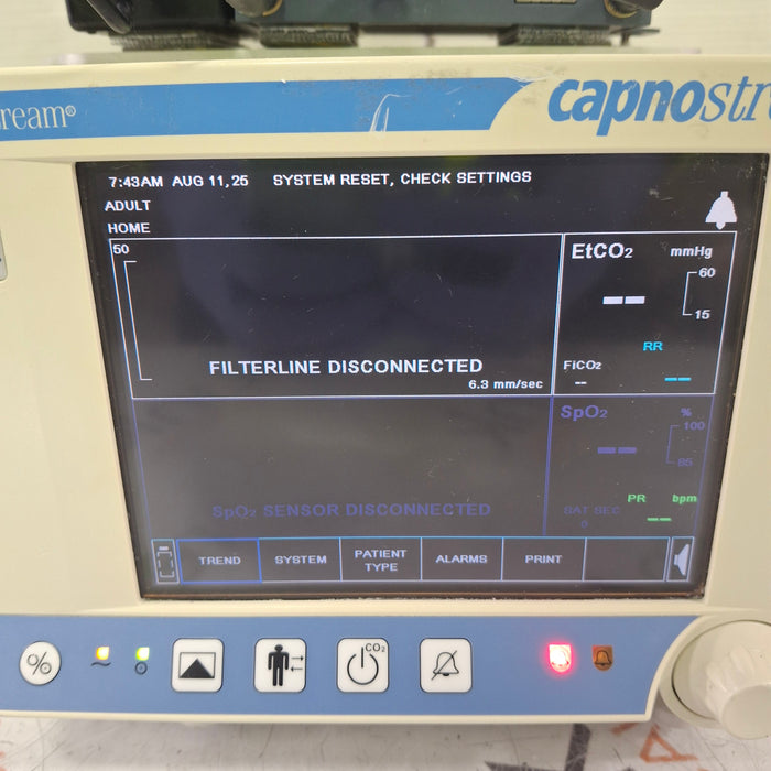 Oridion Capnostream 20 Capnography Monitor