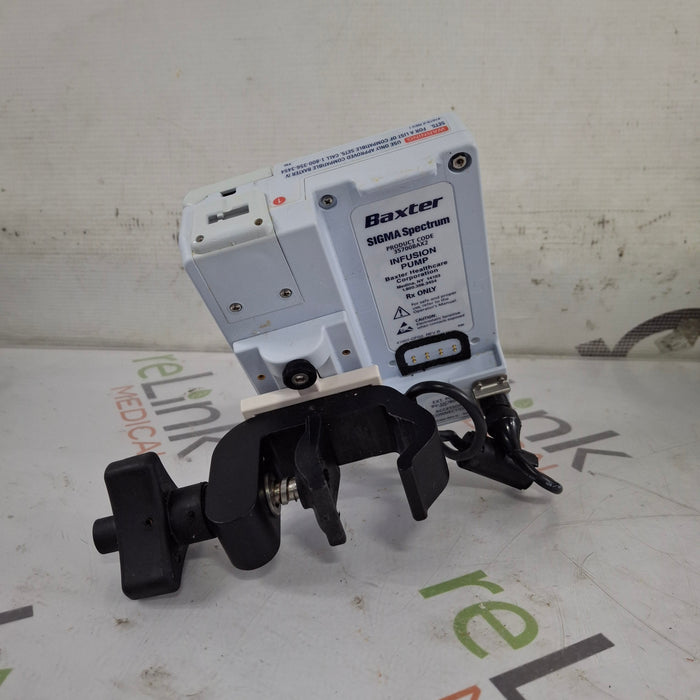 Baxter Baxter Sigma Spectrum 8.00.05 w/o Battery Infusion Pump Infusion Pump reLink Medical