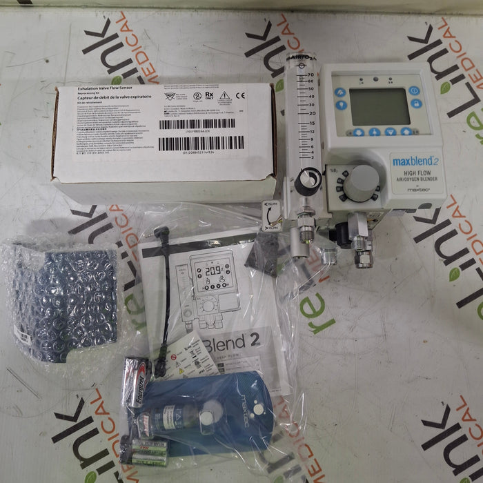 Maxtec, Inc. Maxtec, Inc. MAXBlend 2 Low Flow Air/Oxygen Blender Respiratory reLink Medical