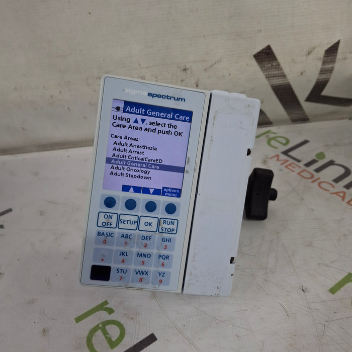 Baxter Baxter Sigma Spectrum 8.00.04 w/o Battery Infusion Pump Infusion Pump reLink Medical
