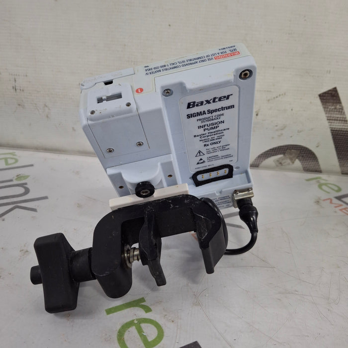 Baxter Baxter Sigma Spectrum 8.00.04 w/o Battery Infusion Pump Infusion Pump reLink Medical