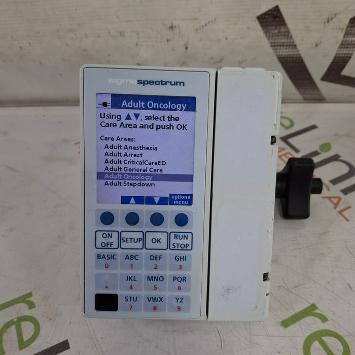 Baxter Sigma Spectrum 8.00.03 w/o Battery Infusion Pump