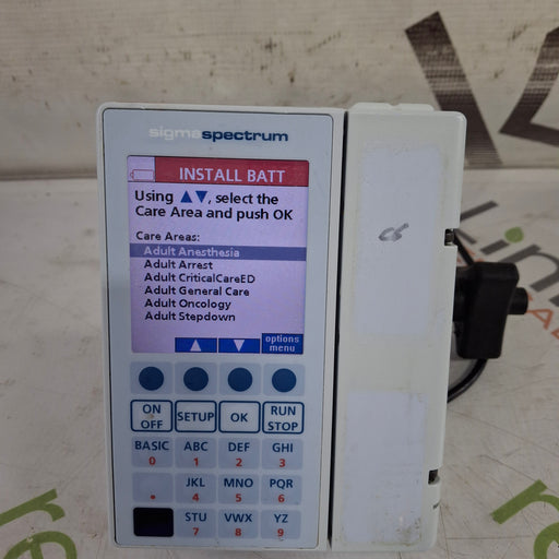 Baxter Baxter Sigma Spectrum 8.00.03 w/o Battery Infusion Pump Infusion Pump reLink Medical