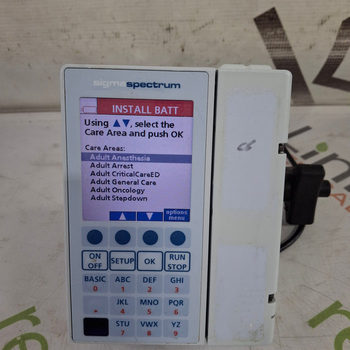 Baxter Baxter Sigma Spectrum 8.00.03 w/o Battery Infusion Pump Infusion Pump reLink Medical
