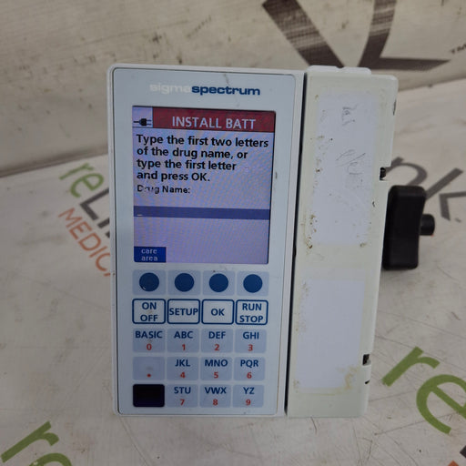 Baxter Baxter Sigma Spectrum 8.00.05 w/o Battery Infusion Pump Infusion Pump reLink Medical
