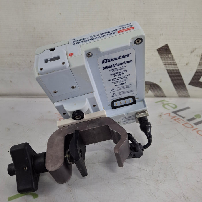 Baxter Baxter Sigma Spectrum 8.00.05 w/o Battery Infusion Pump Infusion Pump reLink Medical