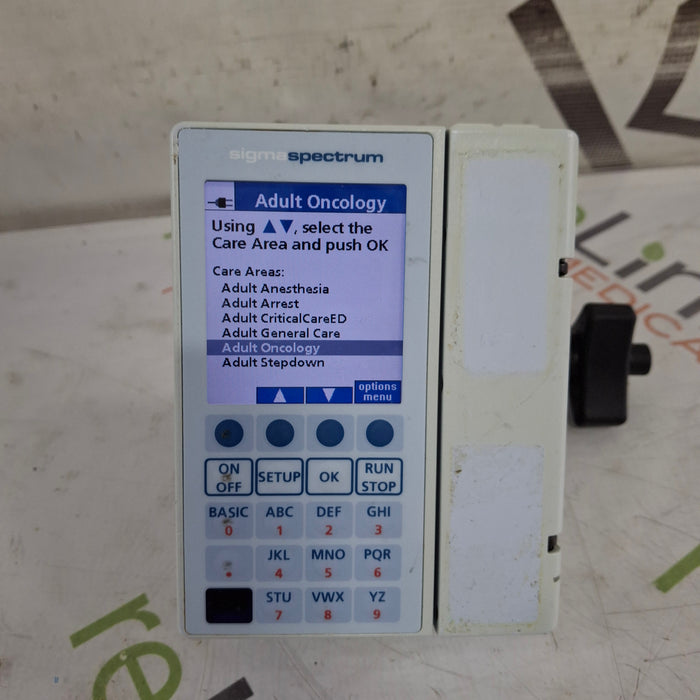 Baxter Baxter Sigma Spectrum 8.00.03 w/o Battery Infusion Pump Infusion Pump reLink Medical