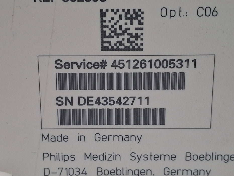 Philips M3015A-C06 CO2, Temp, IBP Extension Module