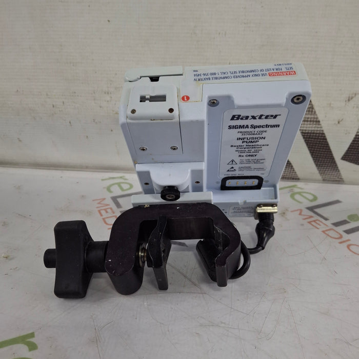 Baxter Baxter Sigma Spectrum 8.00.03 w/o Battery Infusion Pump Infusion Pump reLink Medical