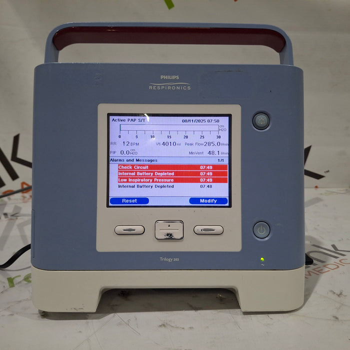 Respironics Trilogy 202 Ventilator