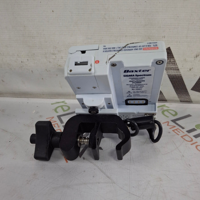 Baxter Baxter Sigma Spectrum 8.00.03 w/o Battery Infusion Pump Infusion Pump reLink Medical