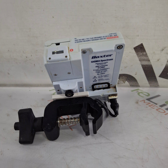 Baxter Baxter Sigma Spectrum 8.00.05 w/o Battery Infusion Pump Infusion Pump reLink Medical