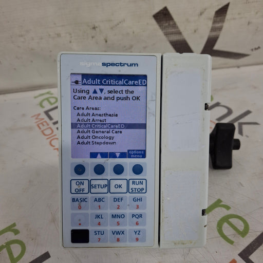 Baxter Baxter Sigma Spectrum 8.00.05 w/o Battery Infusion Pump Infusion Pump reLink Medical
