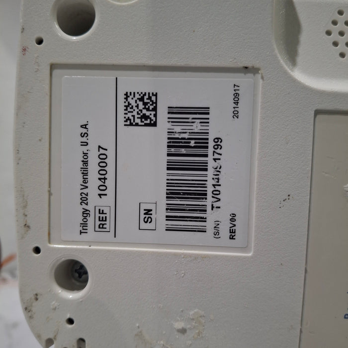 Respironics Respironics Trilogy 202 Ventilator Respiratory reLink Medical