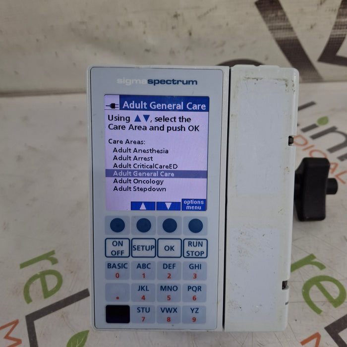 Baxter Sigma Spectrum 8.00.03 w/o Battery Infusion Pump
