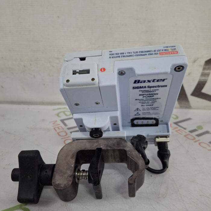 Baxter Sigma Spectrum 8.00.03 w/o Battery Infusion Pump
