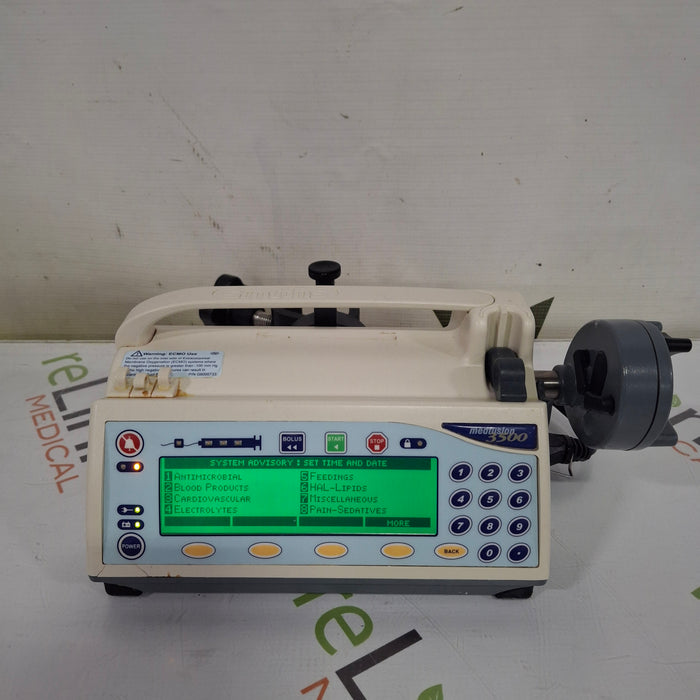 Smiths Medical Smiths Medical Medfusion 3500 Syringe Infusion Pump Infusion Pump reLink Medical