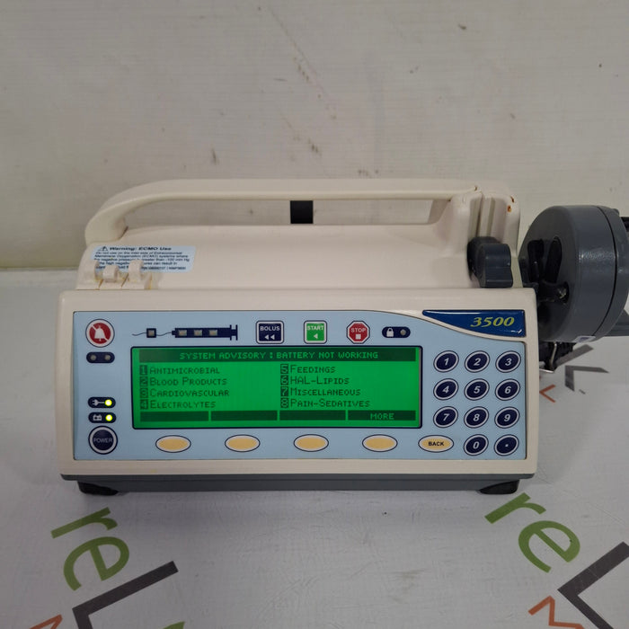 Smiths Medical Smiths Medical Medfusion 3500 Syringe Infusion Pump Infusion Pump reLink Medical