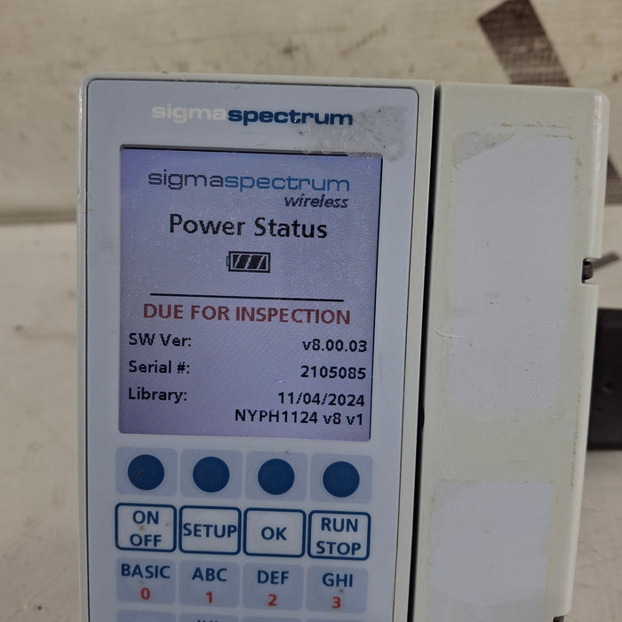 Baxter Baxter Sigma Spectrum 8.00.03 w/o Battery Infusion Pump Infusion Pump reLink Medical