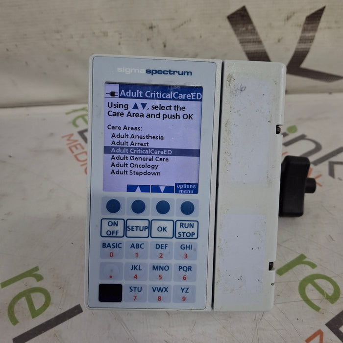 Baxter Sigma Spectrum 8.00.04 w/o Battery Infusion Pump