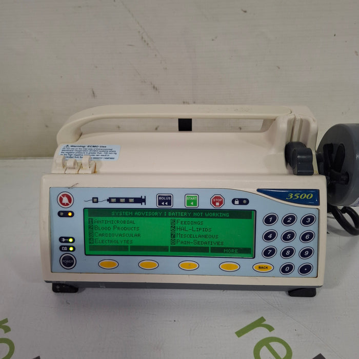 Smiths Medical Medfusion 3500 Syringe Infusion Pump