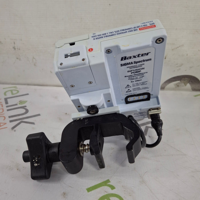 Baxter Baxter Sigma Spectrum 8.00.05 w/o Battery Infusion Pump Infusion Pump reLink Medical